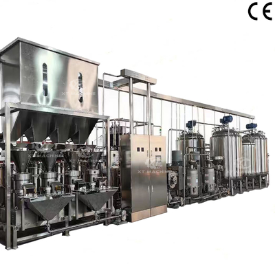 Bom preço. Máquina de fabricação de manteiga de amendoim totalmente automática de aço inoxidável 304 on-line
