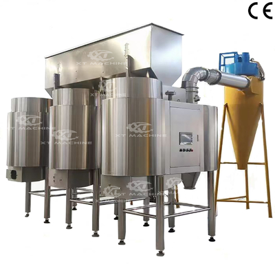 Bom preço. Máquina de blanqueamento de amendoim totalmente automática de alta taxa de blanqueamento sem pó e superfície lisa on-line