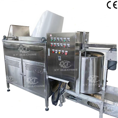 Bom preço. Máquina de fritar amendoim de amendoim de batch automática on-line