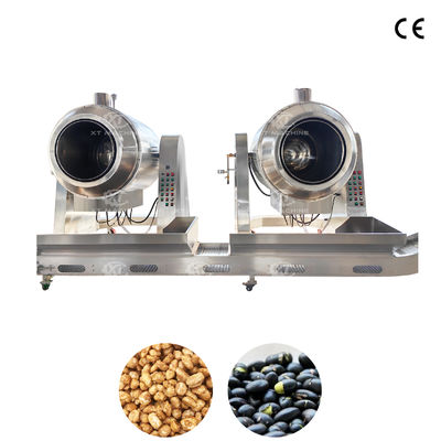 Máquina de Revestimento de Açúcar SUS304 Profissional de 80kg/lote com Controle Automático de Temperatura para Processamento de Snacks