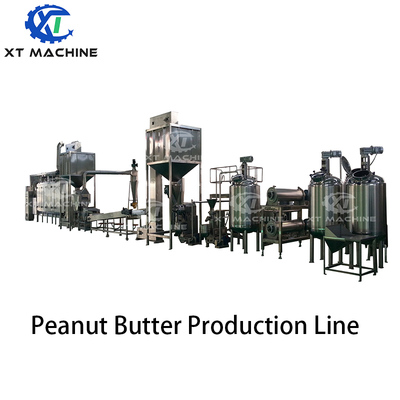 Bom preço. Linha de produção multifuncional de processamento de manteiga de amendoim para fábricas on-line
