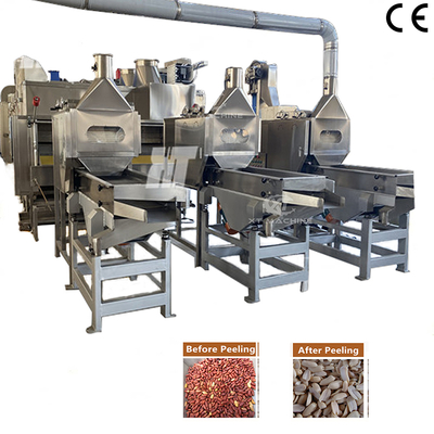 Bom preço. 600-800kg/h Peanut Blanching Machine with 98-99% Peeling Rate on-line