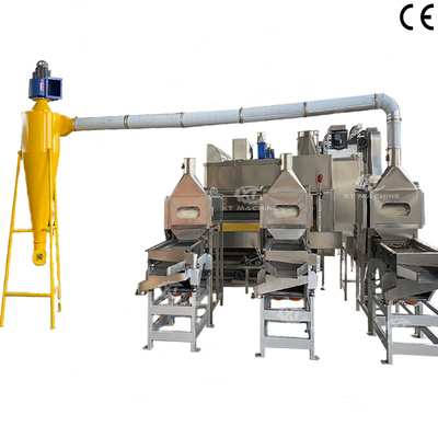 Bom preço. 1000kg/h Peanut Blanching Machine SUS304 Industrial Grade on-line