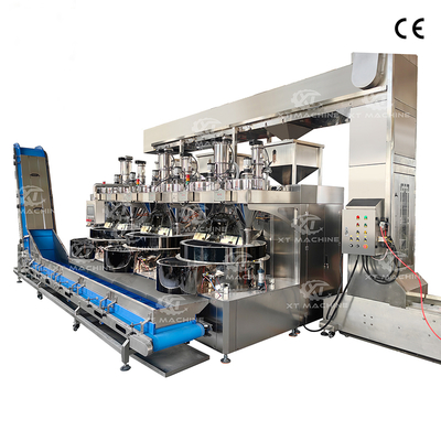 Bom preço. Máquina de revestimento automático de três estações para amendoins e nozes on-line