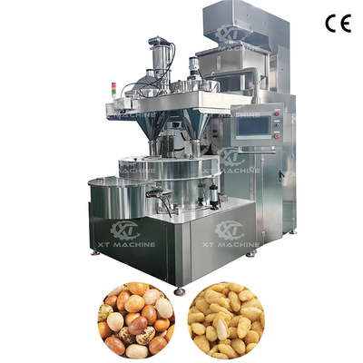 Máquina de revestimento de amendoim PLC 300-400 kg/h para fábrica de snacks