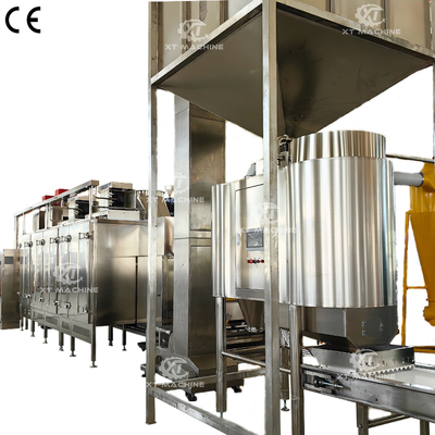Bom preço. Linha de Produção de Amendoim Branqueado 1000kg/h-2000kg/h 98% Taxa de Quebra on-line