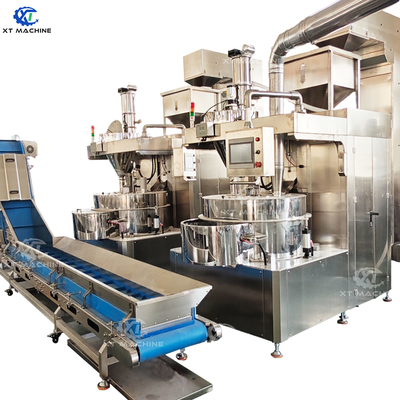 Bom preço. Máquina automática de revestimento de porcas 500-1000 kg/h com controlo PLC on-line