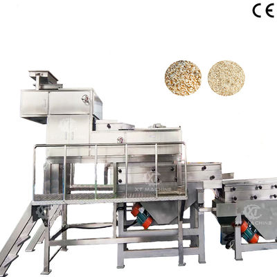 500 kg/h-1000 kg/h Máquina de cortar amendoim de aço inoxidável 304 para processamento de amendoim
