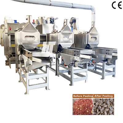 Bom preço. Peanut Slitting and Blanching Machine with SUS304 Construction for Efficient Peanut Processing on-line