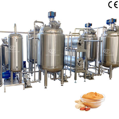 Bom preço. Peanut Butter Blending Tank High Quality Heating and Insulation Mixing Tank Industrial Emulsifying Mixing tank on-line
