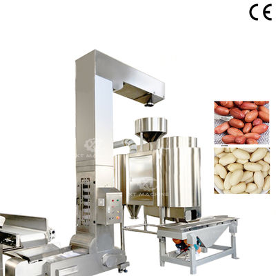 Bom preço. Fully Automatic Feeding and Discharging Nut Blanching Machine with PLC Control System and Air-Peeling Technology for No Damage or Scratches on-line