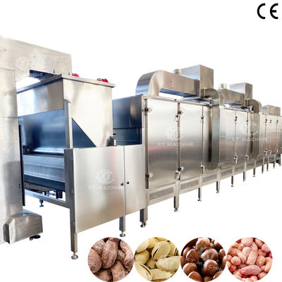 Bom preço. 304 Food Grade Nut Roasting Machine Peanut Roasting Machine Suitable for Factory Use on-line