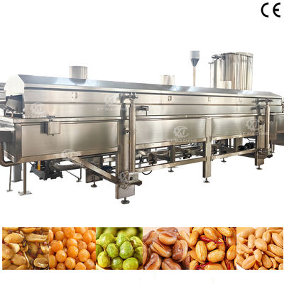 Máquina de fritura de grande produtividade para milho, feijão, refeições aéreas com certificado CE