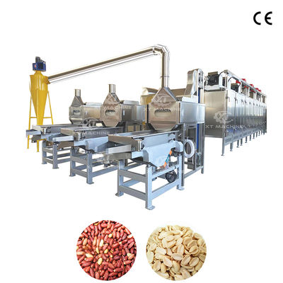 Bom preço. Máquina de blanqueamento de amendoim de alta precisão personalizável com 800-1000 kg/h com certificação CE on-line
