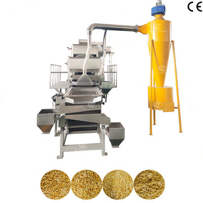 Máquina multifunção de trituração de amêndoas, de aço inoxidável, de capacidade ≤ 500 kg/h, cortadora de cacahuetes para processamento de frutos secos