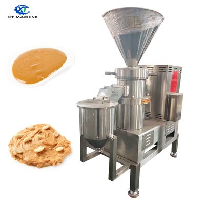 Bom preço. Máquina de moagem de manteiga de amendoim de alta eficiência 130-500 kg/h on-line