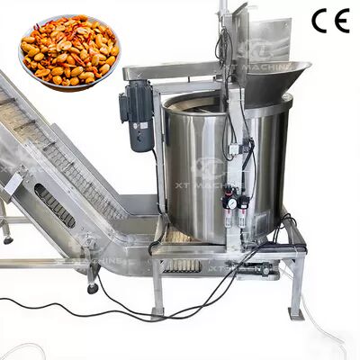 Bom preço. Máquina de Fritura de Amendoim em Aço Inoxidável 304 com Controle Inteligente de Temperatura e Capacidade de 300kg/h on-line