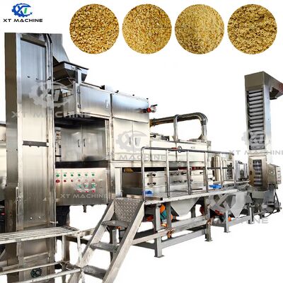 Máquina de corte de amendoim de alta velocidade 500 kg/h Capacidade 7.5kw Potência de corte de amendoim de 2 etapas para processamento de nozes