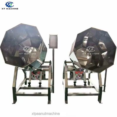 Misturador de temperos octogonal automático de pó com projeto de aço inoxidável para mistura e descarga eficientes