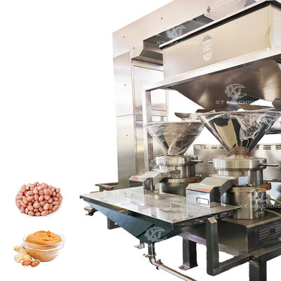 Bom preço. 500-1000 kg/h SUS304 Máquina Moedor Automático de Amendoim Moedor Colóide de Porca para Processamento de Porcas on-line