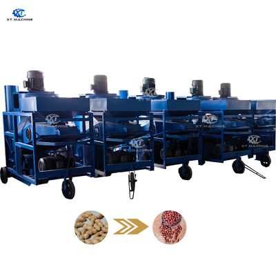 Bom preço. Máquina de descascar amendoim de capacidade profissional de 5000 kg/h com 99% de taxa de descascagem e 380V 50Hz de potência de 3 fases on-line