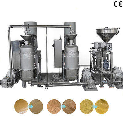 Bom preço. Máquina de moagem de amendoim e manteiga de nozes de alta velocidade com 200-300 malhas de finura para plantas de processamento de nozes on-line
