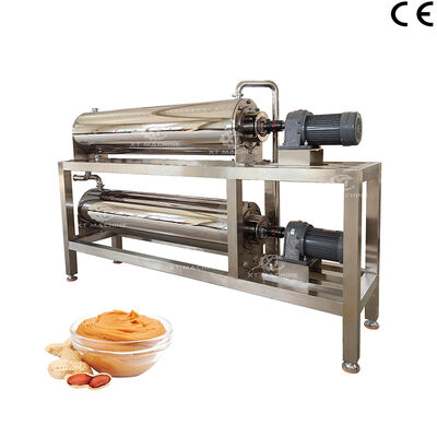 1000 kg/h SUS304 Intercâmbio de calor de manteiga de amendoim de qualidade alimentar Máquina de arrefecimento de pasta de amêndoa para equipamento de arrefecimento de manteiga de amendoim