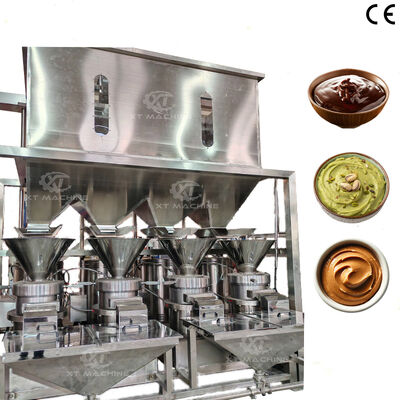 Bom preço. 2000kg/h Máquina de Moagem de Manteiga de Amendoim e Castanha de Caju em SUS304 para Moagem Ultrafina em Fábricas de Processamento de Alimentos on-line