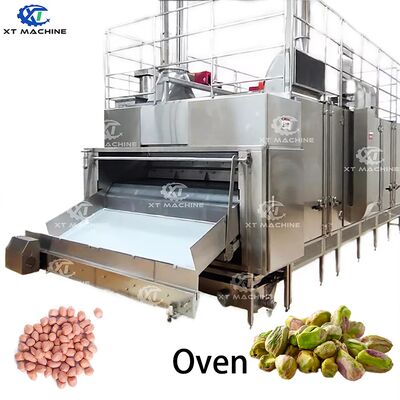 Bom preço. Máquina de macarrão contínua feita de aço inoxidável resistente à corrosão (SUS304) equipada com sistema de controle PLC e capacidade de 3000 kg/h, especializada para macarrão sudanês, nozes, caju, sementes, amendoim e pistache. on-line