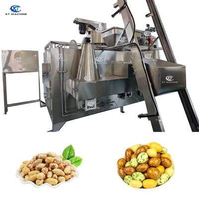 Bom preço. Máquina torradeira a gás/óleo de aço inoxidável 304 com capacidade de 100 kg/h para nozes revestidas/amendoim/caju/amêndoa/avelã on-line