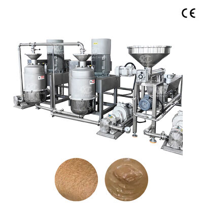 Bom preço. Máquina de Corte e Fresagem Industrial em Aço Inoxidável SUS304 para Manteiga de Oleaginosas com Fina Granulometria de 200-300 Mesh e Capacidade de 1000-1500Kg/h on-line