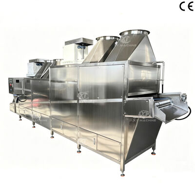 Bom preço. Máquina de Resfriamento de Amendoim e Nozes Torradas Personalizável de 500kg/h-1500kg/h com PLC Material SUS304 Certificado ISO CE on-line
