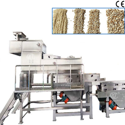 Bom preço. 500 kg/h-1000 kg/h Máquina de trituração de amendoim de aço inoxidável 304 para processamento de nozes on-line