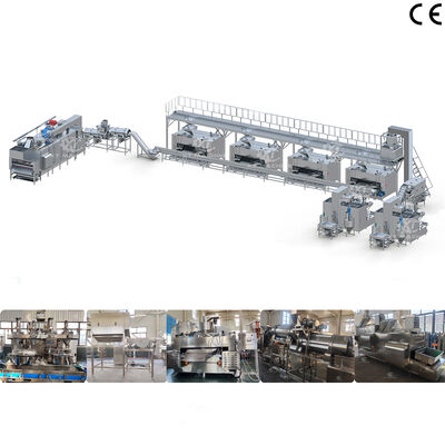 1000 kg/h Linha de produção de nozes de aço inoxidável de qualidade alimentar