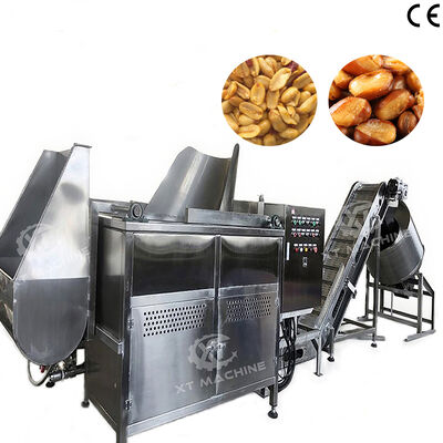 Bom preço. 100 kg/h de descarga automática SUS304 japonês lote de amendoim máquina de lubrificação com certificação CE on-line