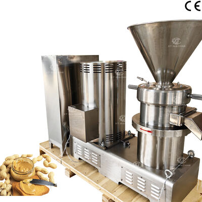 Bom preço. 100 kg/h-200 kg/h SS304 Moinho de Colloide de Manteiga de Amendoim Moinho de Pasta de Caju Pistache para Processamento Eficiente de Manteiga de Amendoim on-line