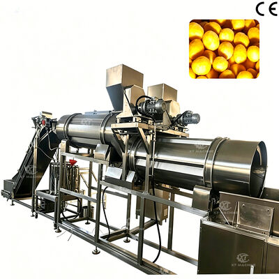 Bom preço. Máquina de Temperar de Tambor Duplo 500kg/h para Temperar Snacks com Alimentação e Descarga Automáticas on-line
