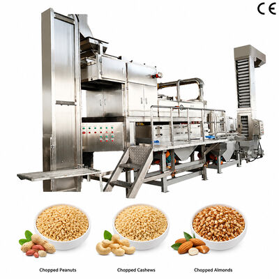 Bom preço. 500 kg/h Máquina automática de trituração de amendoim/cashew para corte eficiente de amendoim on-line