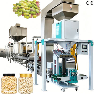 Bom preço. Linha de Produção Personalizável de Torrefação e Branqueamento de Amendoim de 500kg/h-1000kg/h Máquina Descascadora de Pistache para Fábricas de Processamento de Nozes on-line