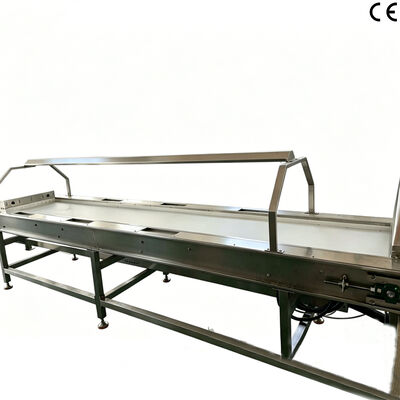 Bom preço. Cinturão transportador industrial móvel SUS304 Transportador de montagem de alimentos para processamento de nozes com capacidade personalizável on-line