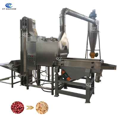 Bom preço. 800-1000 kg/h Capacidade Máquina de blanqueamento de amendoim para linha de processamento de pasta de amendoim on-line