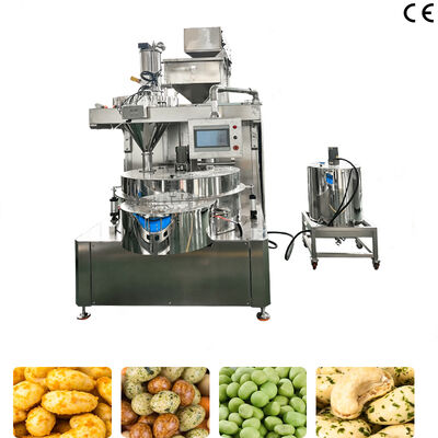 Bom preço. Máquina recubridora automática de alta eficiência para anacardos, cacahuetes de pele de pescado e cacahuetes recuperados de milho doce on-line