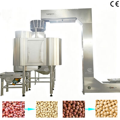 Bom preço. Máquina comercial de remoção de pele vermelha de amendoim com aço inoxidável de qualidade alimentar para processamento de pistache de avelã on-line