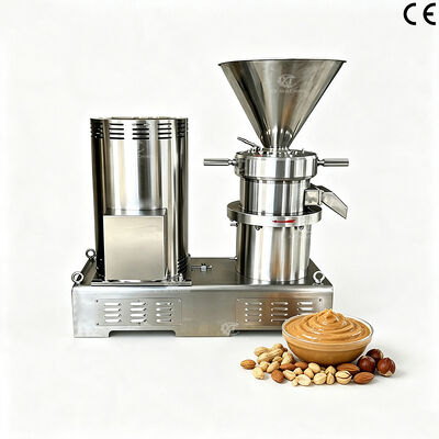 Bom preço. Moinho de massa de amendoim totalmente automático de aço inoxidável, equipamento para fabricação de massa de amendoim on-line