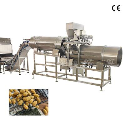 Industrial High‑Speed Dough‑Coated Peanut Burger Forming Machine PLC Controlled Puffed Nut Snack Making Equipment