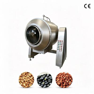 Bom preço. Promoção Quente Máquina de Revestimento de Açúcar Comercial 70kg/Lote Assador Rotativo Totalmente Automático com Controle de Temperatura on-line