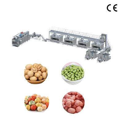 Bom preço. Fábrica OEM Linha de produção totalmente automática de fritura de amendoim revestida Planta de processamento de castanhas de caju e amêndoas on-line