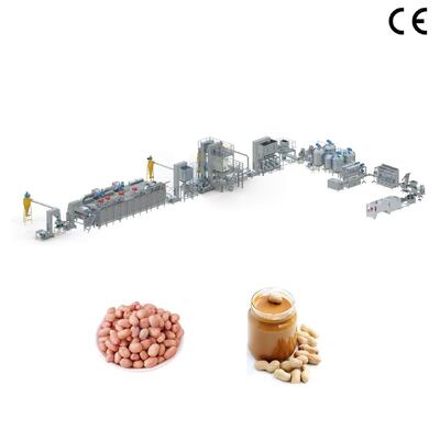 Bom preço. Linha de Produção Industrial de Manteiga de Amendoim 200-5000kg/h Linha de Moagem de Nozes Totalmente Automática On-line